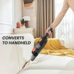 Candy Corded Stick Vacuum Cleaner, Powerful Suction Handheld Vacuum with One-Click Dust Disposal, 3-in-1 Use for Hard Floor, Ceramic Tile, 0.8 Liters Capacity, Easy Clean - Image 4
