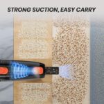Candy Corded Stick Vacuum Cleaner, Powerful Suction Handheld Vacuum with One-Click Dust Disposal, 3-in-1 Use for Hard Floor, Ceramic Tile, 0.8 Liters Capacity, Easy Clean - Image 5
