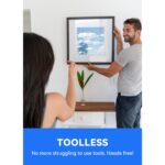 Double Sided Tape Heavy Duty Nano Strong Mounting Adhesive Tape, Removable Clear Two Sided Double Stick Wall Tape Picture Hanging Strips Extra Large - Image 6