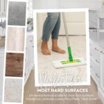Quick Shine Multi Surface Floor Clean + Polish Mop Kit w/ 3 Reusable Pads & 1-16 oz. Floor Finish | Use Wet + Dry | Hardwood, Luxury Vinyl Plank, Laminate | Safer Choice pH Neutral Formula - Image 14