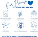 Quick Shine Multi Surface Floor Clean + Polish Mop Kit w/ 3 Reusable Pads & 1-16 oz. Floor Finish | Use Wet + Dry | Hardwood, Luxury Vinyl Plank, Laminate | Safer Choice pH Neutral Formula - Image 19