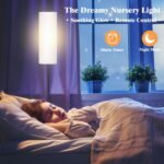 Smart LED Floor Lamp with APP Control & RGB Colors - Dimmable Standing Lamp for Living Room, Bedroom, Gaming - Remote, Timer, 9W Bulb Included, 67" Modern Tall Lamp (White) - Image 10