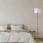 O’Bright Ted - Drum Shade Standing Lamp, Pull Chain Switch, E26 Socket, Modern Minimalist Design, Simple Floor Lamp for Living Room, Bedroom, Office, Antique Brass - Image 7