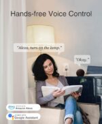 GHome Smart Mini Smart Plug Works with Alexa and Google Home, WiFi Smart Outlet Socket Remote Control Timer Function, Only 2.4GHz Network, No Hub Required, ETL FCC Listed, White - Image 3