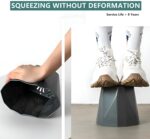 InmeRun Plant Pots Indoor Plastic Flower Pots Outdoor 5 inch Set of 6 Pack with Drainage Holes and Saucers for Garden Pots (5 in 6 pcs) - Image 7