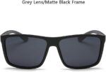 Polarized Sunglasses for Men Driving Mens Sunglasses Rectangular Vintage Sun Glasses for Men/Women - Image 3