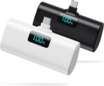[2-Pack]Portable Charger for iPhone 17/16/15 Series,Upgraded 5200mAh PD USB C Power Bank Built-in USB-C Connector, Battery Pack Compatible with iPhone 17/17 Pro/17 Pro Max/16/15 Series,Samsung,Android - Image 2