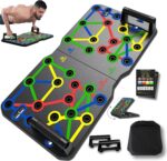 AERLANG Extra Large Push Up Board 26.2" x 13.8", Portable 30-in-2 Workout Set for Push Up, Multi-functional Pushup Stands for Strength Training, Fat Burning Push Up Bar for Home Gym - Image 2