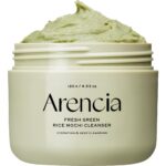 ARENCIA Korean Rice Mochi Face Cleanser - Face Wash, Gentle Scrub All in One for Deep Cleansing, Moisturizing, Pore Minimizing, Acne-Prone Skin, Removing Blackhead with Rice Water & Green Tea - Image 2