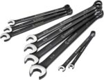 Crescent 9 Piece X10 12 Point Long Pattern Combination SAE Wrench Set - CCWS9BS - Image 2