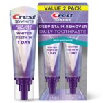 Crest 3DWhite Brilliance Deep Stain Remover Brilliant White Toothpaste - 3.1oz/2pk - Image 2