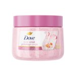 Dove Himalayan Salt & Rose Oil Body Scrub Exfoliates and Deeply Nourishes for Smooth, Radiant Skin 15 oz - Image 2