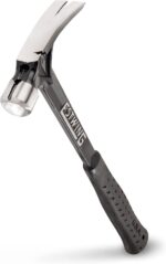 ESTWING Ultra Series Hammer - 19 oz Rip Claw Framing Hammer with Smooth Face & Shock Reduction Grip - EB-19S - Image 2