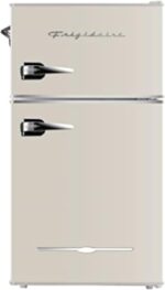Frigidaire EFR840-Cream EFR840 Retro Mini Fridge with Freezer & Side Bottle Opener-Small 2 Door Refrigerator for Office Bar or College Dorm Room-3.1 Cu Ft (Cream) - Image 2