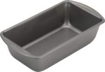 GoodCook Nonstick Loaf Pan Heavy-Duty Steel Bakeware with Easy-Clean Non-Stick Coating, Oven & Dishwasher Safe Pan for Meatloaf Breads Cakes Brownies Lasagnas Casseroles & More, 9 x 5-Inch, Gray - Image 2