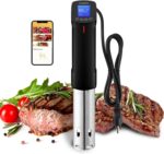 INKBIRD WIFI Sous Vide Cooker ISV-100W, 1000 Watts Sous Vide Machine Immersion Circulator with 14 Preset Recipes on APP & Calibration Function, Thermal Immersion, Fast-Heating with Timer - Image 2