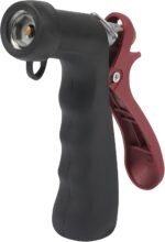 Industrial Nozzle - Heavy-Duty Hot or Cold Water Hose Nozzle, Enhanced Comfort & Durability (RedBlack) - Image 2