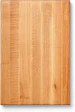 John Boos R-Board Series Rectangular Wooden Maple Cutting Board 18”x12” – 1.5” Thick, 10-lb Reversible Butcher Block with Edge-Grain & Finger Grips – Made in the USA - Image 2