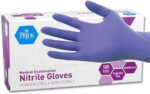 MedPride Powder-Free Nitrile Exam Gloves, Large, Large (Pack of 100) - Image 2