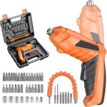 Mini Electric Screwdriver Kit, 4.2V Battery Screwdriver Set with 47pcs Accessories, Cordless Screwdrivers Rechargeable with 1.5Ah Battery and USB Charger Power Screw driver Drill for DIY Home Repair - Image 2