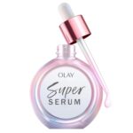 Olay Super Serum - Niacinamide, Vitamin C & E, Collagen Peptide, AHA - 5-in-1 Skin Care Benefits for Face - Healthy Glow, Brightening, Hydrating, Smoothing, Firming, Evens Tone, Anti-Aging, 1.0 Oz - Image 2