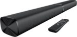 Sound Bar for Smart TV, 80W Soundbar with Bluetooth/ARC/Opt/AUX Connect, Dynamic Volume Boost, 3 Equalizer Modes, 2 in 1 Detachable Soundbar for TV/PC/Gaming/Projectors - Image 2