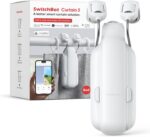 SwitchBot Automatic Curtain Opener - Bluetooth Remote Control Smart Curtain with App/Timer, Upgraded High-Performance Motor, Add SwitchBot Hub to Work with Alexa, Google Home, HomeKit - Image 2