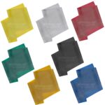 THERABAND Professional Latex Resistance Band Set, Pack of 7, Individual 6 Ft Elastic Band for Upper & Lower Body Exercise, Physical Therapy, Pilates, At-Home Workouts, 6 Foot Band, Levels 1 to 7 - Image 2