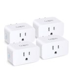TP-Link Tapo Smart Plug Mini, Matter Compatible, Compatible with Alexa, Google Home & Samsung SmartThings, Energy Monitoring, 15A, UL Certified, 2.4G Wi-Fi Only, Tapo P110M(4-Pack) - Image 2