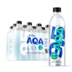 Talking Rain AQA Alkaline Ionized Bottled Water, 9.5 pH, with Electrolytes and Minerals Added for Taste, 20 fl oz Bottle (Pack of 12) - Image 2