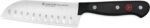WÜSTHOF Gourmet 5" Hollow Edge Santoku Knife, Black - Image 2