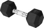 Yes4All Chrome Grip Encased Hex Dumbbells – Hand Weights With Anti-Slip 5-50 LBS Single - Image 2