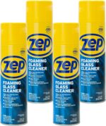 Zep Foaming Glass and Plexiglass Cleaner - 19 oz (Case of 4) ZUFGC19 - Foaming Formula Clings to Vertical Surfaces. Trusted by Pros - Image 2