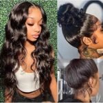 Catti Body Wave 360 Lace Front Wigs Human Hair 360 Full Lace Frontal Wigs Human Hair 